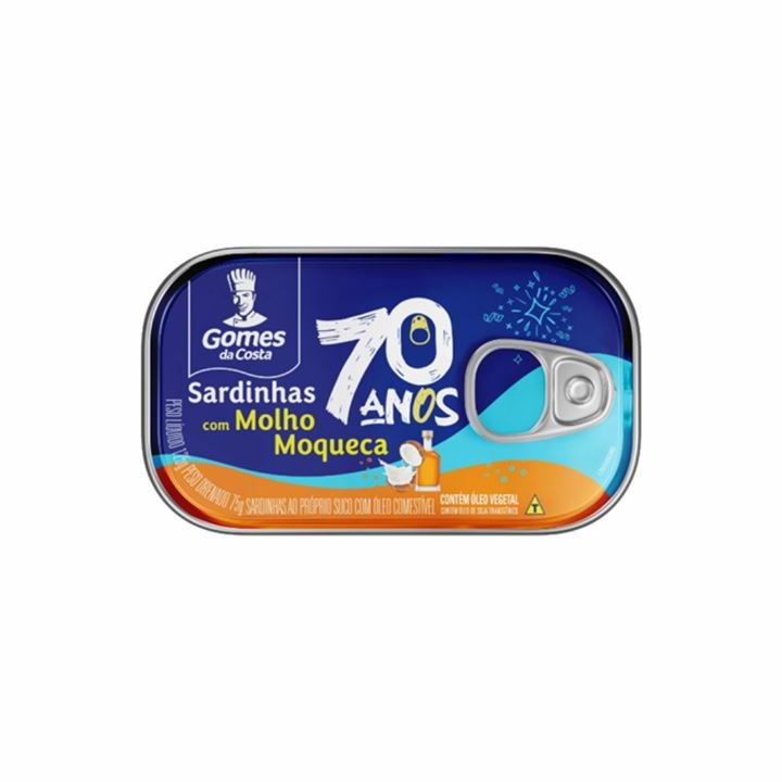 Sardinha GOMES DA COSTA em molho de moqueca 125g