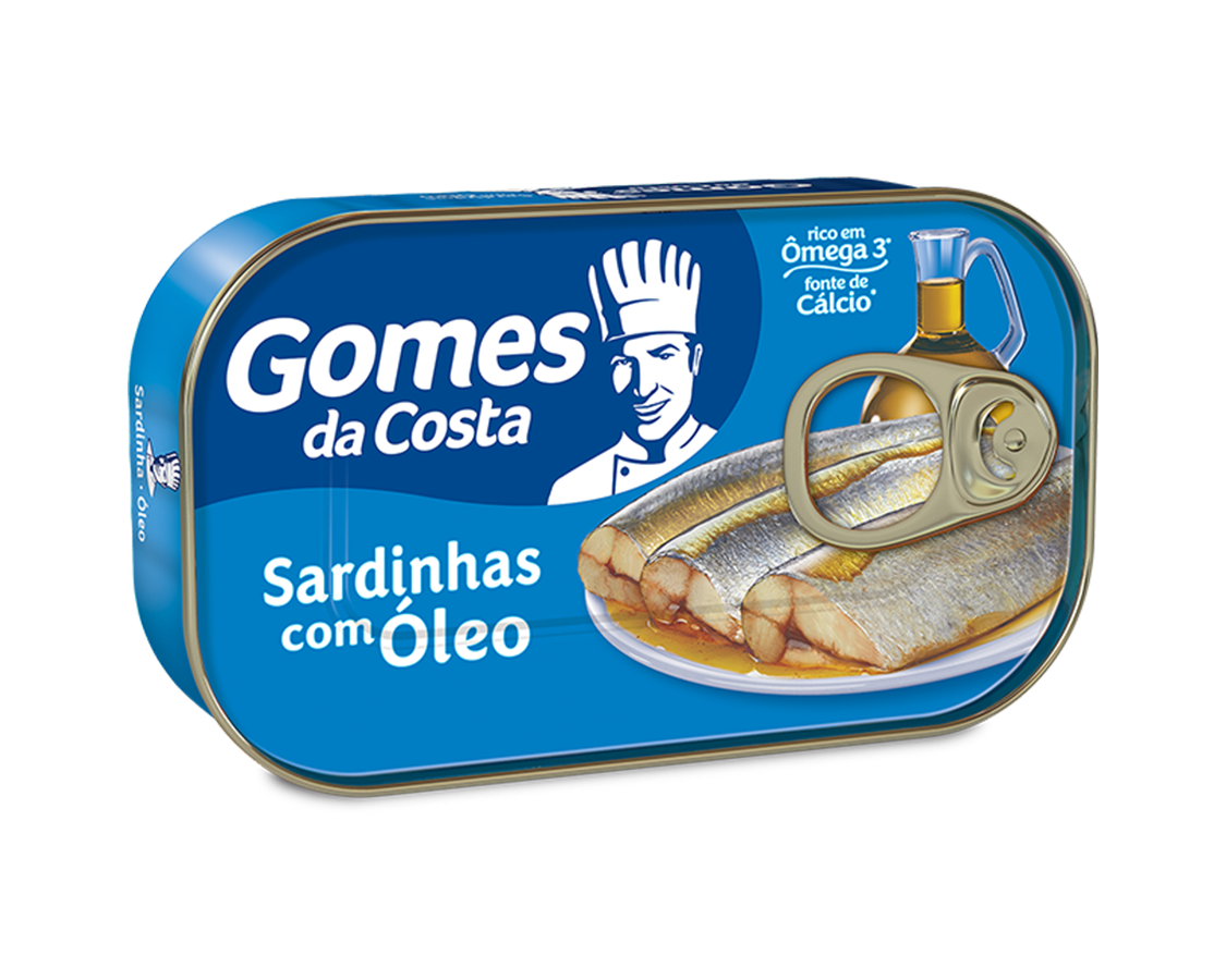 Sardinha GOMES DA COSTA em óleo 125g