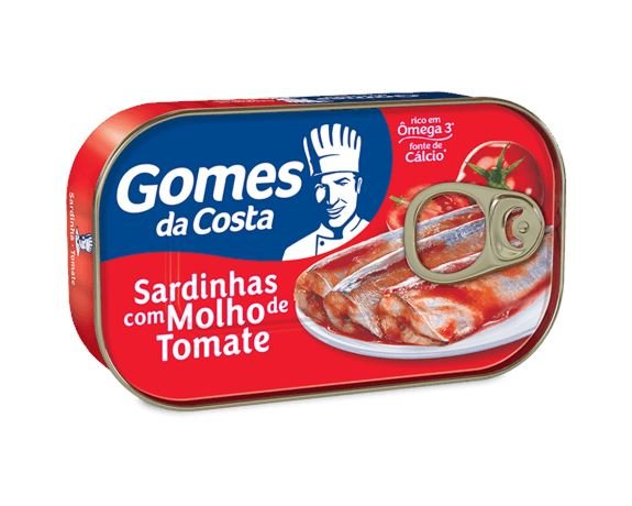 Sardinha GOMES DA COSTA em molho de tomate 125g