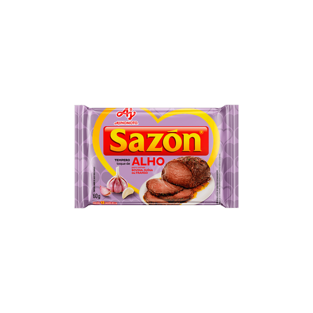 Sazón toque de alho 60g