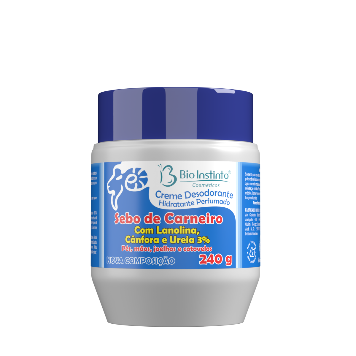 Sebo de carneiro BIO INSTINTO 240G