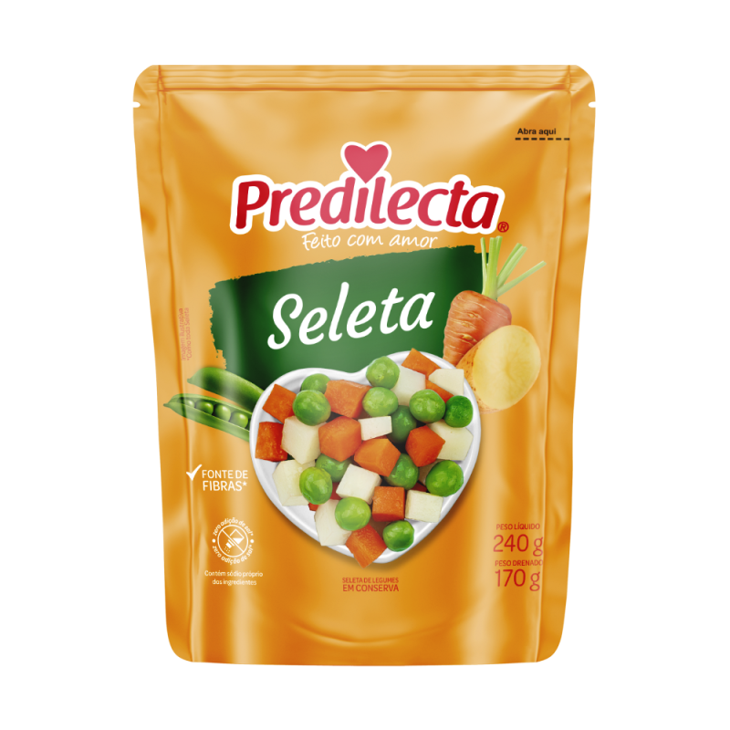 Seleta de legumes PREDILECTA 170g