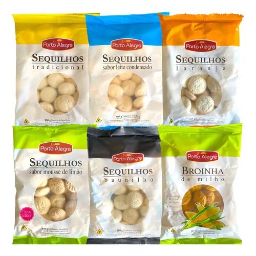 Sequilhos PORTO ALEGRE Baunilha 100g