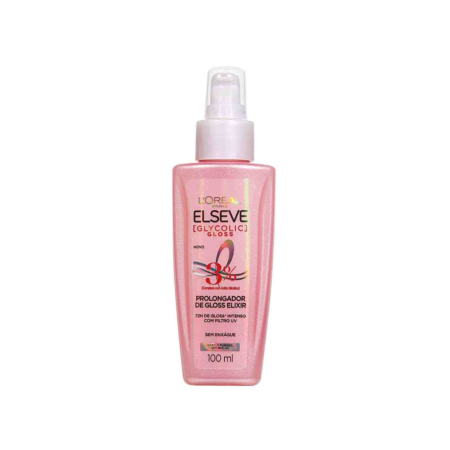 Serúm capilar ELSEVE Glycolic Gloss elixir 100ml