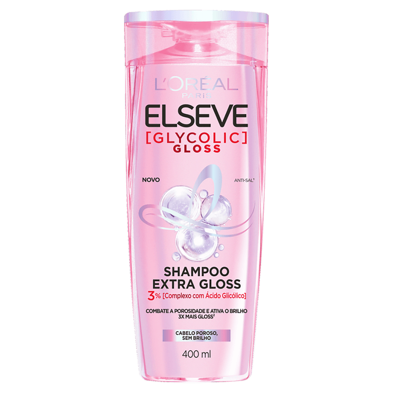 Shampoo ELSEVE Glycolic Gloss 400ml