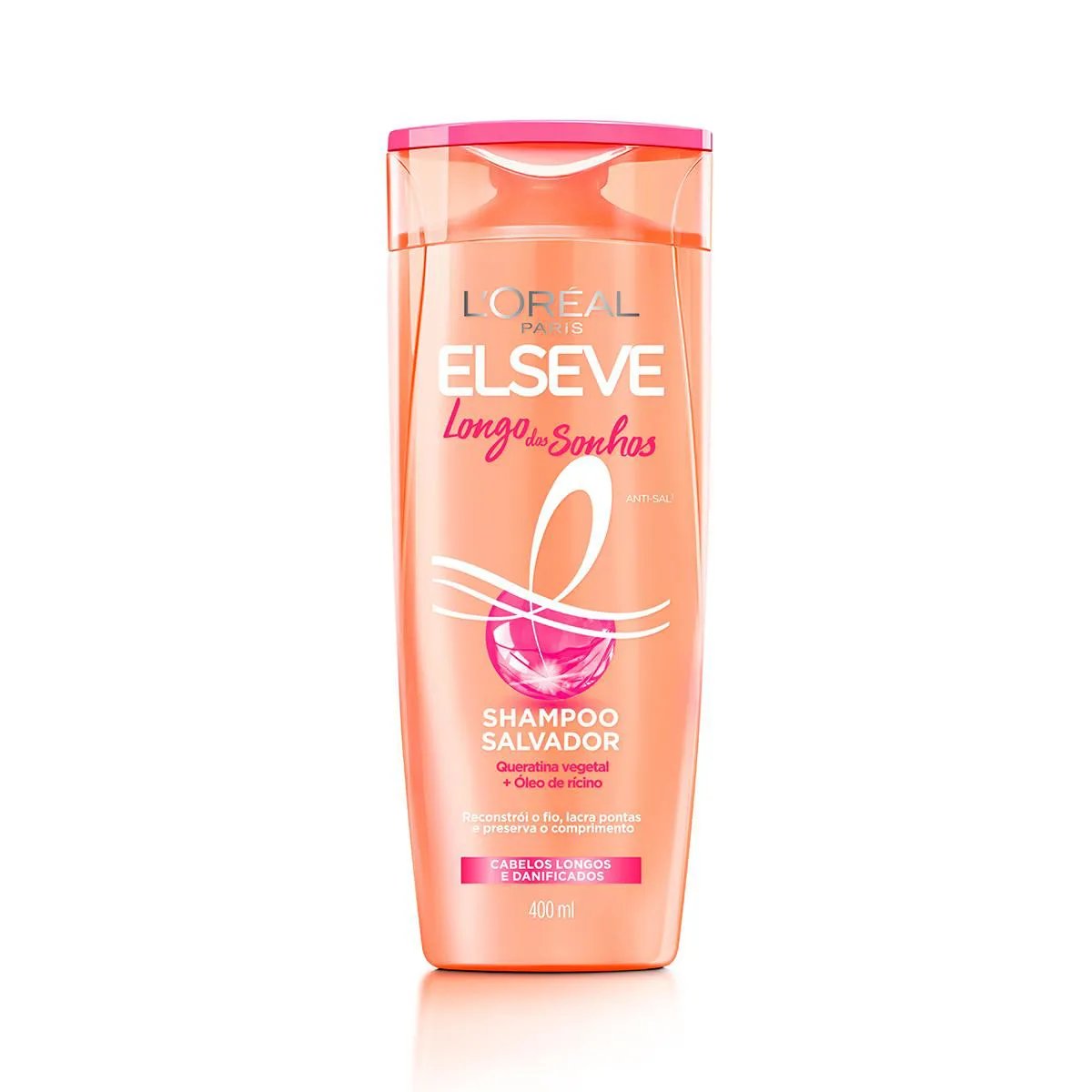 Shampoo ELSEVE Longo dos Sonhos 400ml