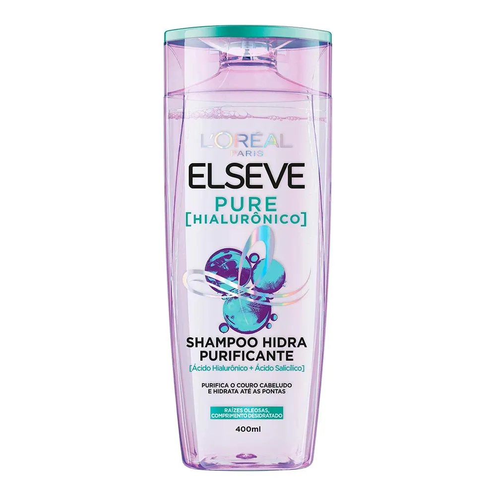 Shampoo ELSEVE Pure Hialurônico 400ml