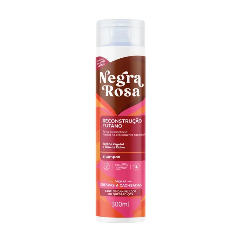 Shampoo NEGRA ROSA Reconstrução Tutano 300ml
