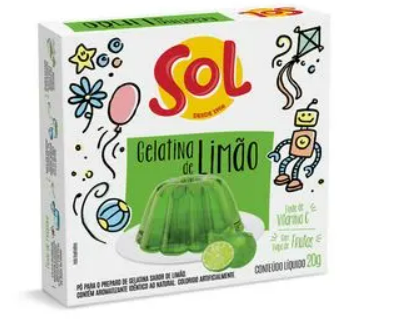 GELATINA SOL LIMAO 20G