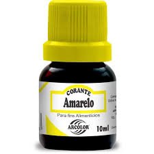 CORANTE LIQUIDO 10ML AMARELO