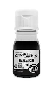 CORANTE LIQUIDO 10ML PRETO