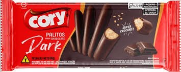 CORY PALITO CHOCOLATE MEIO AMARGO 68G