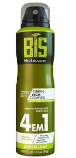HERBISSIMO AERO MASCULINO BIS GREAN LEAF 150ML