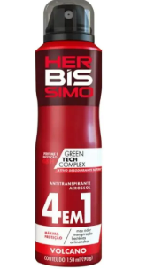 HERBISSIMO AERO MASCULINO BIS VOLCANO 150ML