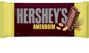 HERSHEYS CHOCOLATE AMENDOIM 75G