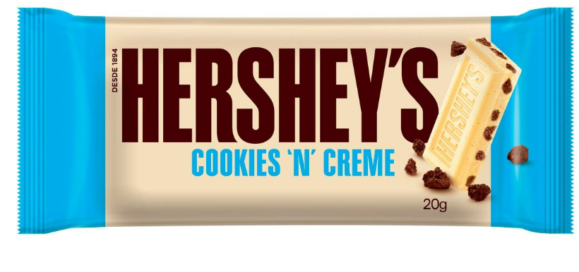 HERSHEYS COOKIES/CREME 20G