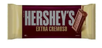 HERSHEYS EXTRA CREMOSA 82G