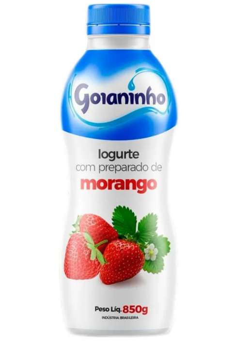 IOGURTE MORANGO GOIANINHO 850G