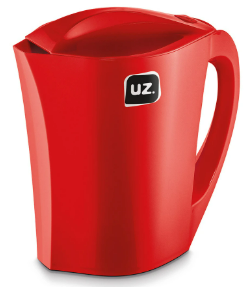JARRA PLASTICA UZ GOLD VERMELHA 3L