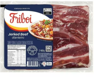 JERKED BEEF DIANTEIRO FRIBOI 400G