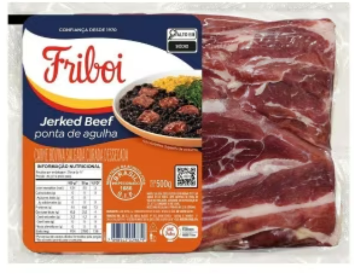 JERKED BEEF BOVINO DIANTEIRO FRIBOI 500G