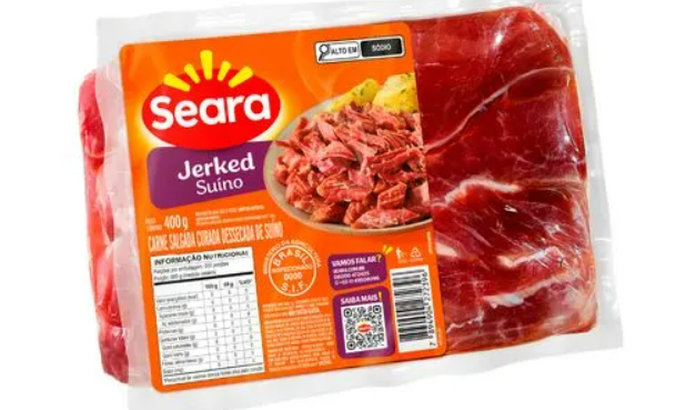 JERKED SUINO SEARA 400G