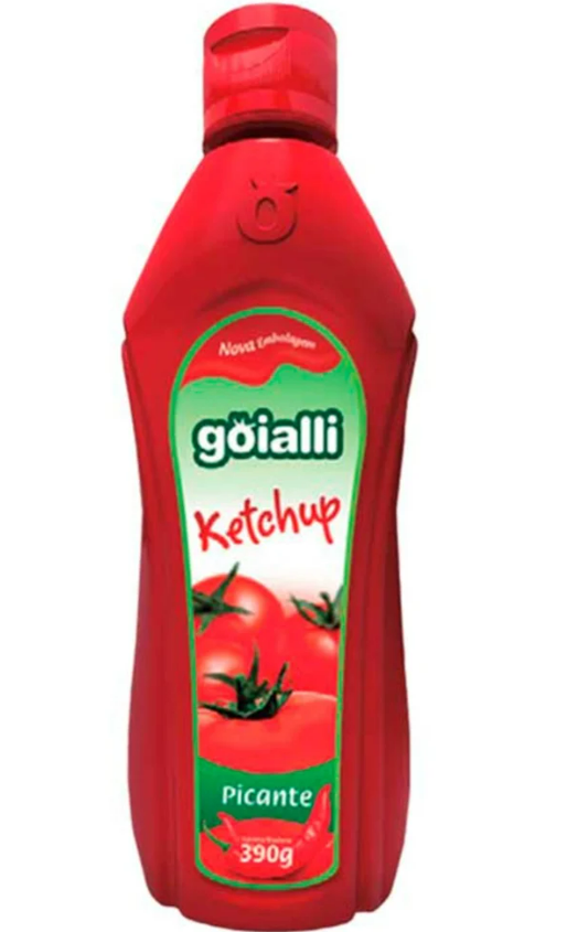 KETCHUP GOIALLI PICANTE 390G