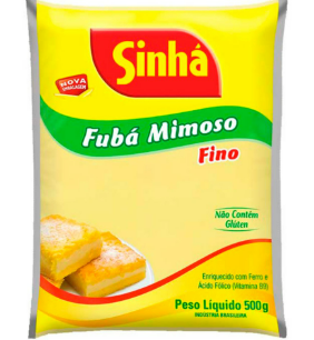 FUBA DE MILHO SINHA 500G