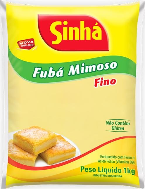 FUBA DE MILHO SINHA 1KG