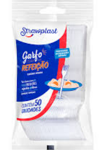 GARFO DESC STRAWPLAST REFEICAO CRISTAL 50UN