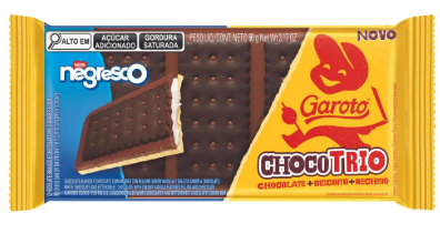 CHOCO TRIO NEGRESCO GAROTO 90G