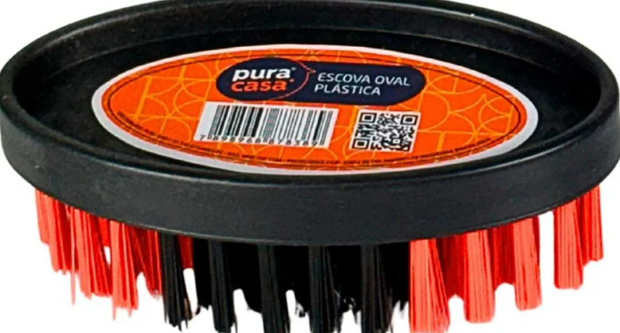 ESCOVA DE ROUPA OVAL PURA CASA