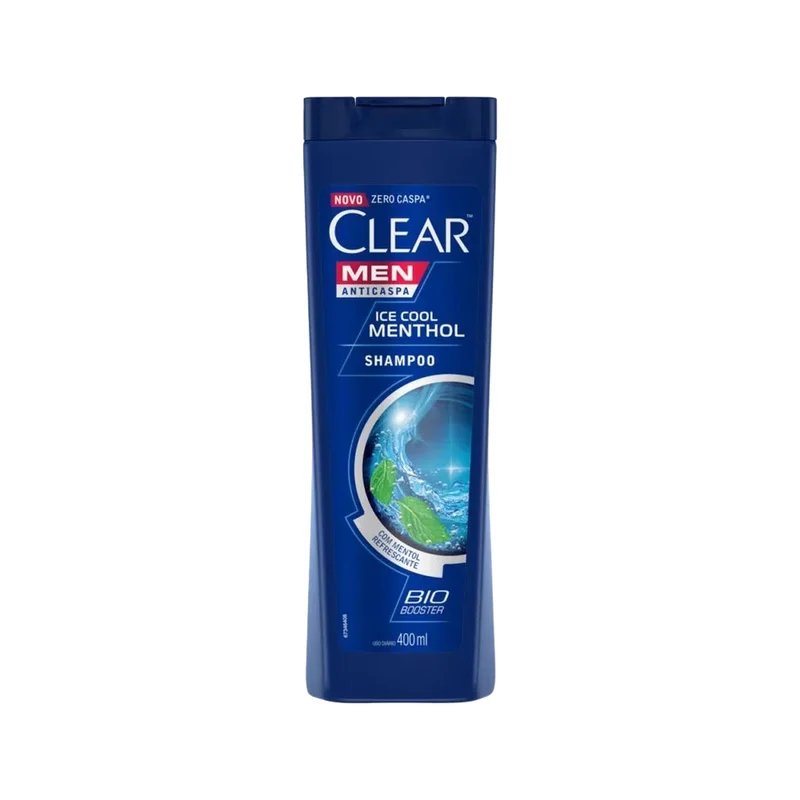 SHAMP CLEAR MEN ICE COOL MENTHOL 400ML
