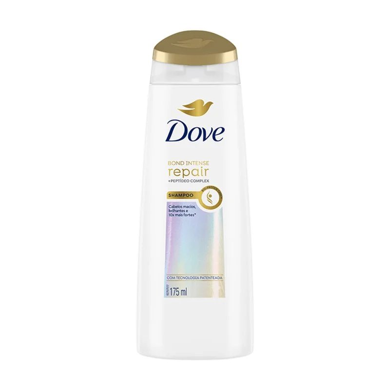 SHAMP DOVE BOND INTENSE REPAIR+PEPITIDEO 350ML