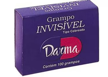 GRAMPO DARMA INVISIVEL COBREADO 100UN