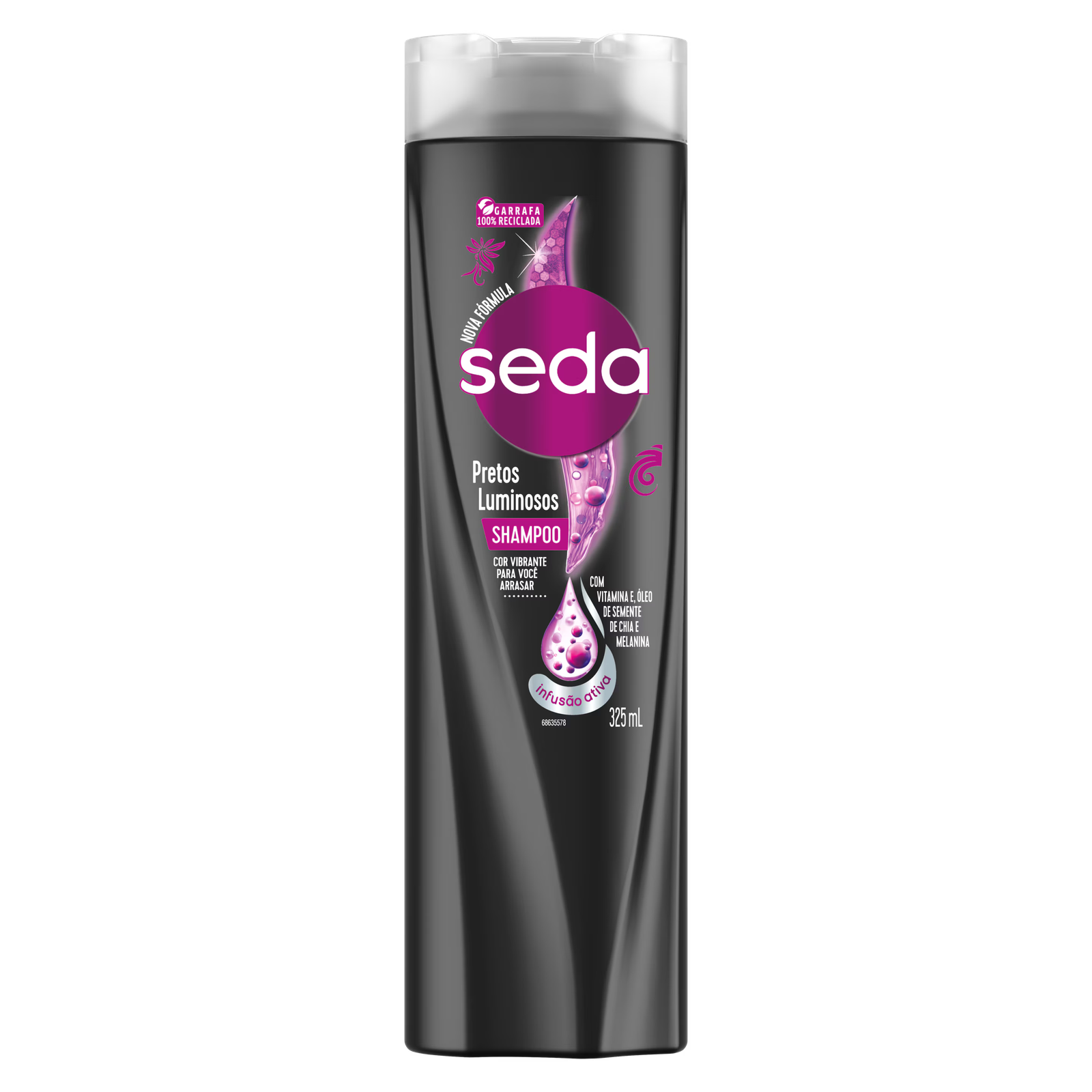 SHAMP SEDA PRETOS LUMINOSOS 325ML