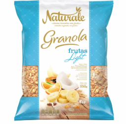 GRANOLA NATURALE FRUTAS LIGHT 250G 