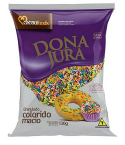 GRANULADO DONA JURA COLORIDO 130G
