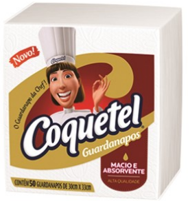 GUARDANAPO COQUETEL LV100PG90 22X23CM