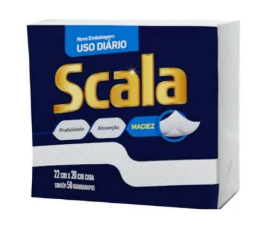 GUARDANAPO SCALA 22X20 50UN