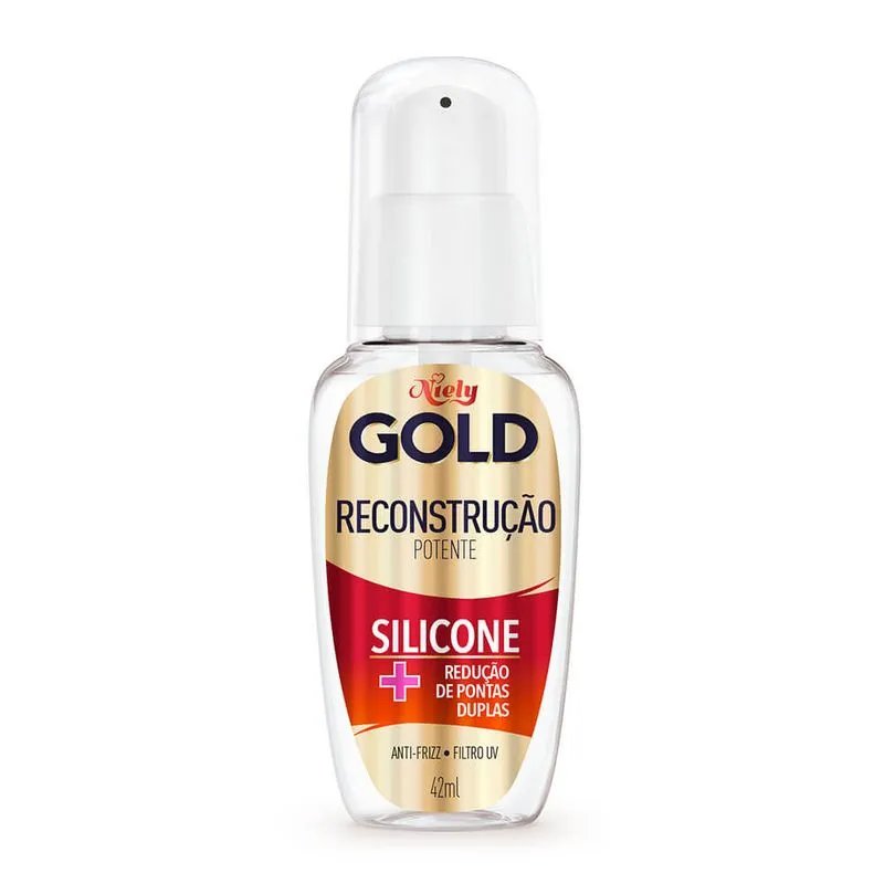 SILICONE NIELY E GOLD RECONSTRUCAO POTENTE 42ML