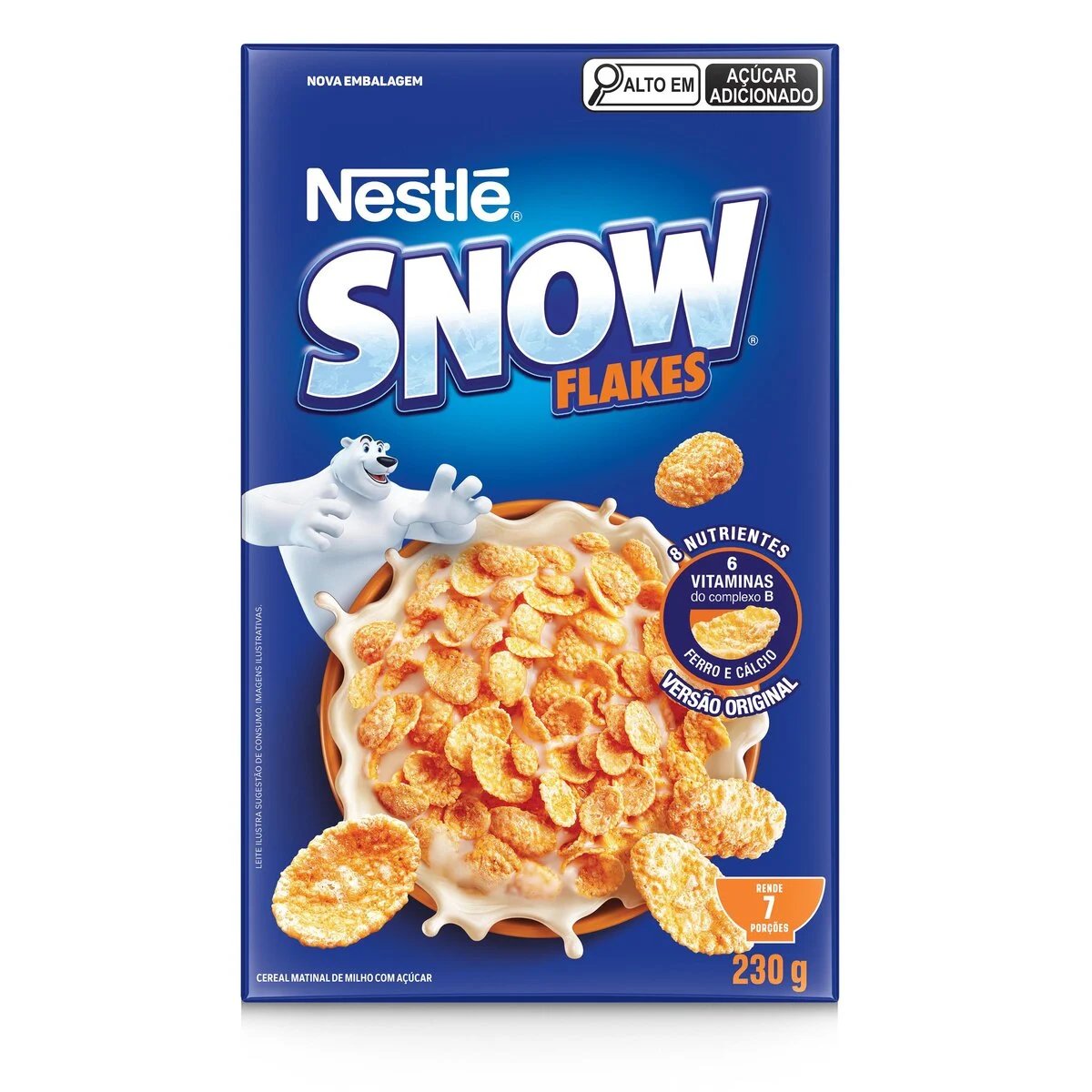CEREAL MATINAL SNOW FLAKES 230G