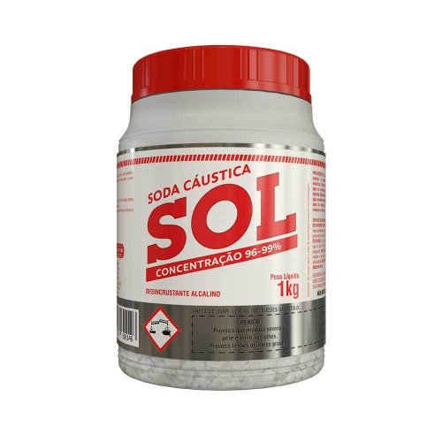 SODA CAUSTICA SOL 1KG