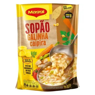 SOPAO MAGGI GALINHA CAIPIRA 200G