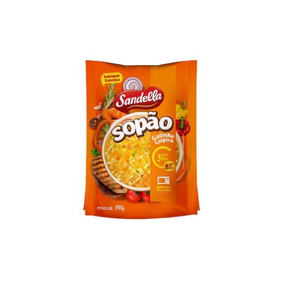 SOPAO SANDELLA GALINHA CAIPIRA C/LEGUMES 180G