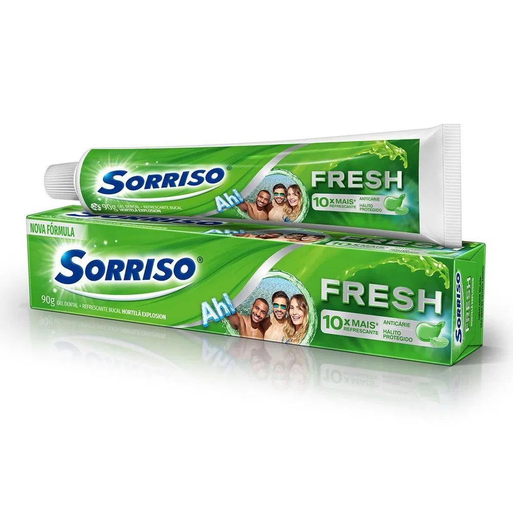 SORRISO HORTELA EXPLOSION 90G