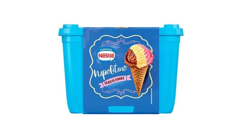 SORVETE NAPOLITANO NESTLE 1,5L