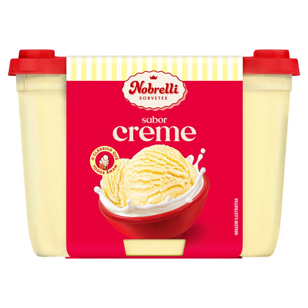 SORVETE NOBRELLI CREME 1,3L