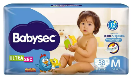 FRALDA BABYSEC MEGA M 38UN