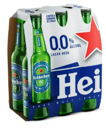 CERVEJA HEINEKEN ZERO 330ML